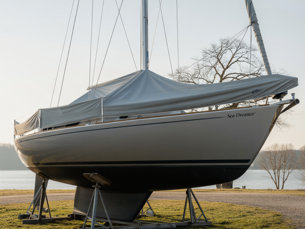 Protéger son bateau pour l’hiver de façon écoresponsable