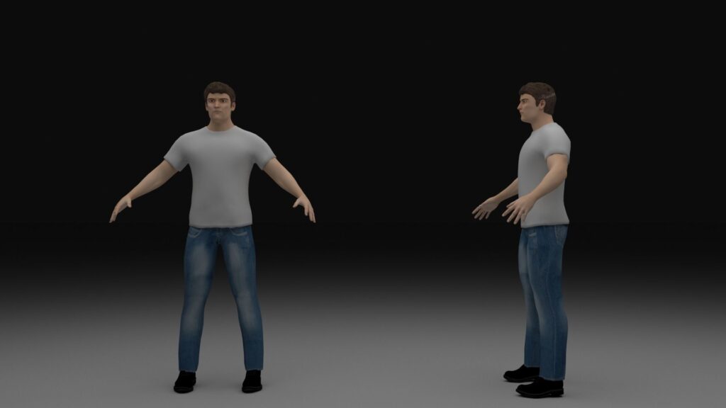 Character man male jeans