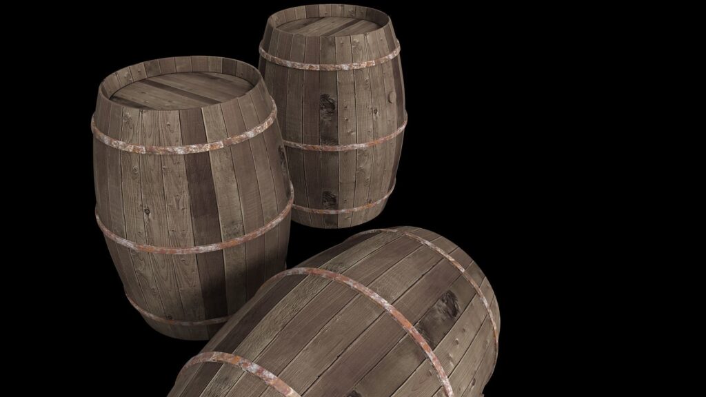 Wooden barrel